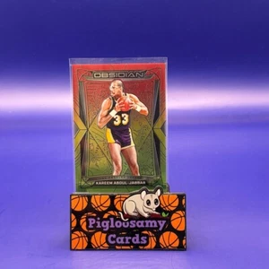 Kareem Abdul-Jabbar 2023-24 Panini Obsidian Reggae Flood /75 - Bild 1 von 2