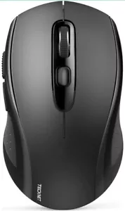 TECKNET Classic 2.4G Portable Optical Wireless Mouse & USB Receiver FREE BATTERY - Picture 1 of 10
