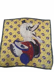 Rare! COACH 2017 Mattel Collection 100% Wool Big Duckling 52”x52” - Picture 1 of 6