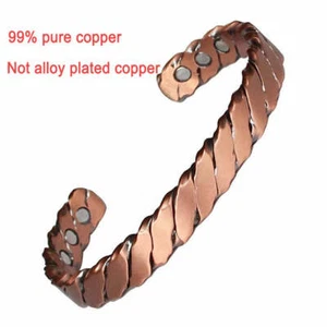 Pure Copper Magnetic Bracelet Bohemian Design (Rogue and Biker Style) - Bild 1 von 5