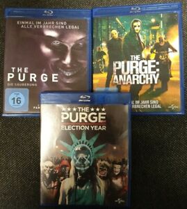 The Purge - Die Säuberung - Teil 1 - 3 - Blu-Ray