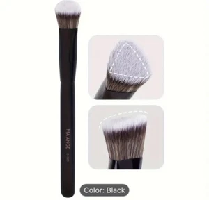 Maange Triangle Concealer Brush Easy-To-Use FragranceFree Nylon Bristles (black) - Picture 1 of 6
