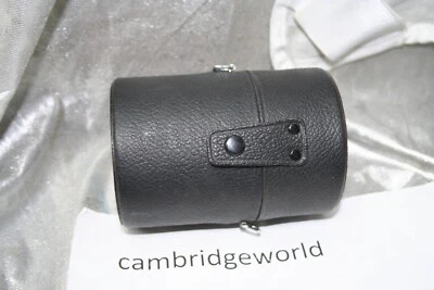 MAMIYA SEKOR LENS CASE 41/2X3" inches BLACK COLOR GENUINE ORIGINAL MAMIYA BRAND - Image 1 of 2