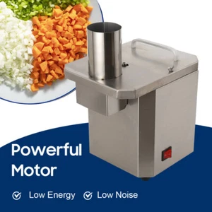 Máquina eléctrica para cortar verduras comerciales + 1 cuchilla de rejilla - Imagen 1 de 12