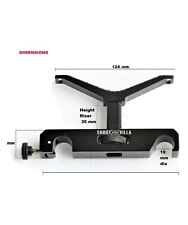 Universal Long Camera Lens Support 19mm Rail Rod Support System for Cinema Rig