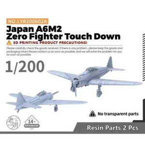 Yao's Studio LYR200602A 1/200 Model Kit Japan A6M2 Zero Fighter Touch Down - Picture 1 of 4