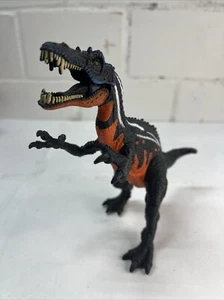 Rare Chap Mei Toys R Us Suchomimus Dinosaur Action Figure Orange &Black 7” Tall - Picture 1 of 8