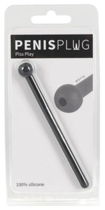 dilatatore sonda per uretra plug uretrale in silicone nero per il pene sex toys - Foto 1 di 8