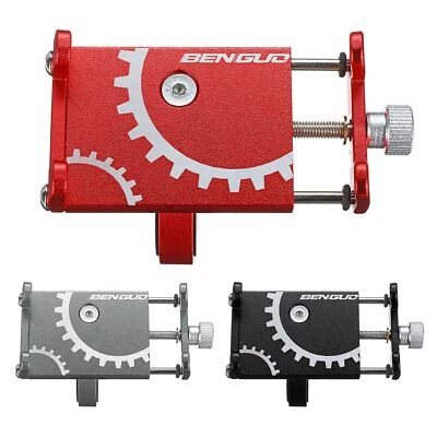 Universal Motorcycle Bike Bicycle Pram Mobile Phone GPS Holder Handlebar Mount - Image 1 of 4