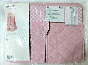 Ikea NANIG Wall Hanging Diaper Stacker / Baby / Nursery Organizer LT PINK NEW! - Picture 1 of 3