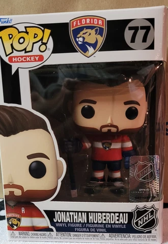Jonathan Huberdeau Panthers Flames NHL Funko Pop #77 - NEW Cover