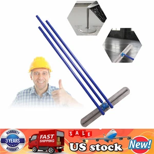 Kit complet flotteur taureau béton acier manganèse 3 poignées et outil d'essuyage truelle de ciment - Photo 1/18