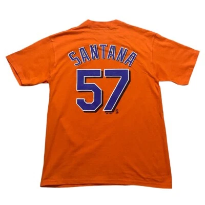Majestic Athletic MLB New York Mets Johan Santana No. Camiseta Jersey 57 Talla M Foto 1 de 4