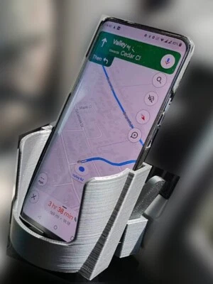 Phone Cup Holder for VW Transporter T6.1 Passenger Side - Image 1 of 4