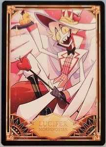 Tarjeta Coleccionable Hazbin Hotel Vivziepop 1ª Edición Lucifer 26/50 RARA Temporada 1 - Imagen 1 de 1