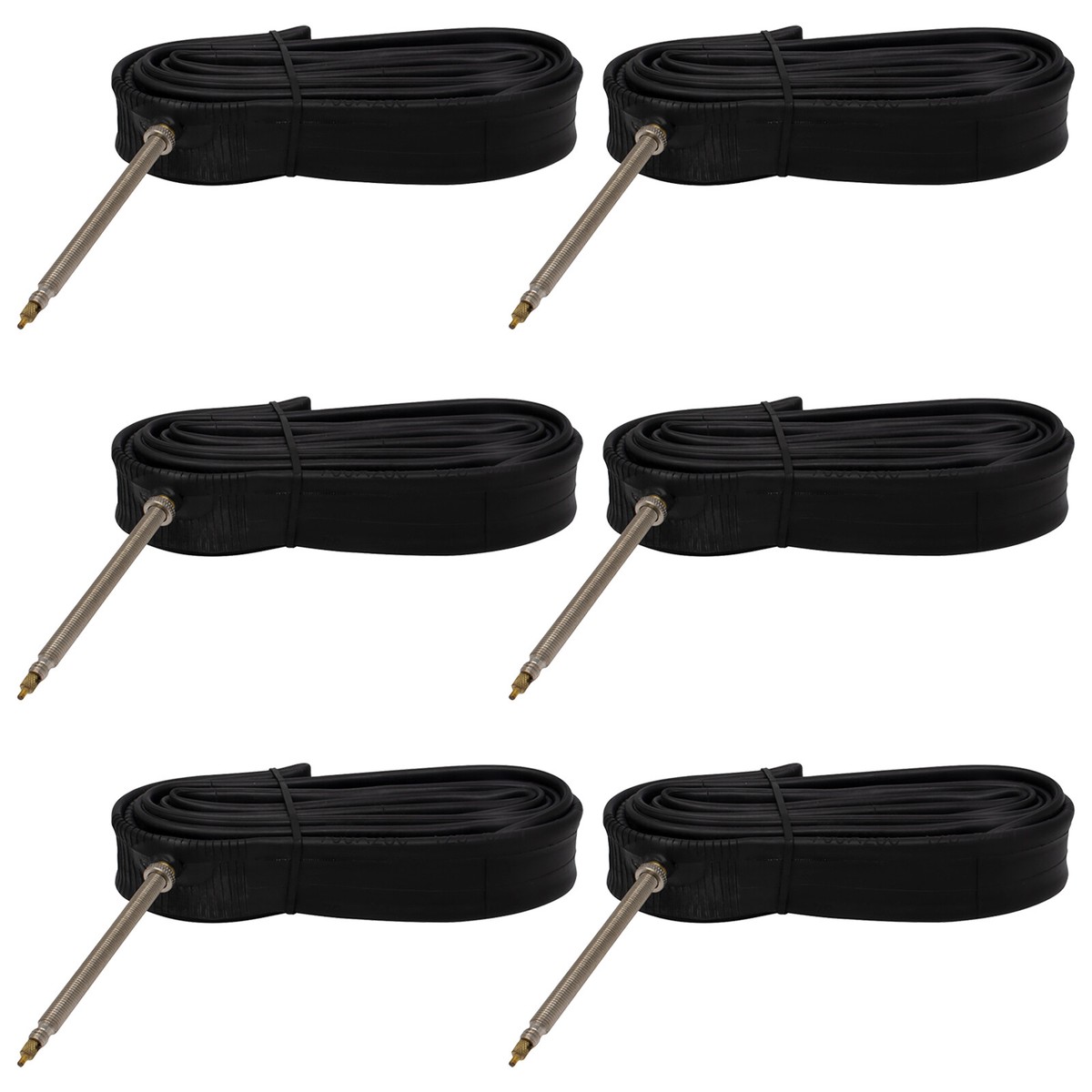 Paquete De 2, Tubo Interno 700 *23 / 25c Para Bicicletas, V&aacute;lvula Presta, Longitud De La V&aacute;lvula