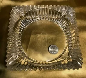 Posacenere. Quadrato 6 pollici con "RMG" inciso sul fondo - Foto 1 di 4