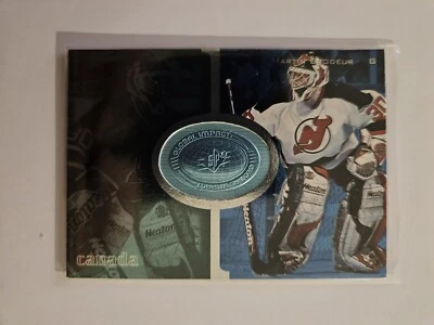 1998-99 Upper Deck SPx Finite Global Impact / 6950 Martin Brodeur #105 - Image 1 of 2
