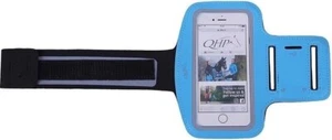 QHP Sportarmband für Smartphone Handy Hülle für den Oberarm in blau - Picture 1 of 2