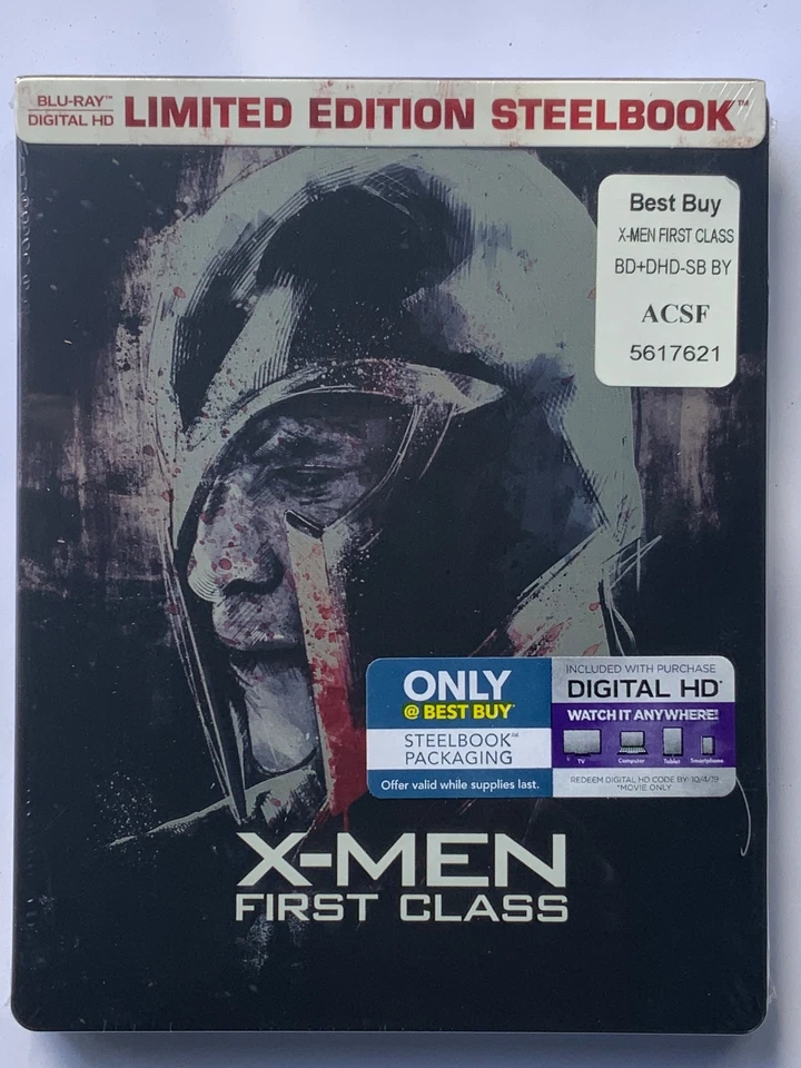 X-Men: First Class Blu-ray SteelBook Best Buy Exclusive Limited Edition - Image 1 of 2