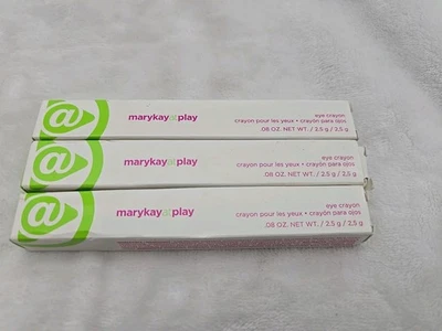 LOT OF 3 Mary Kay At Play Eye Crayon/Liner- Gold Mine .08oz/2.5g #064905 NIP - Image 1 of 4