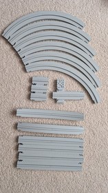 LEGO Monorail Track RARE Lot 16 Pieces | 2672 | 2670 | 2677 | 2678 | 2772/2774