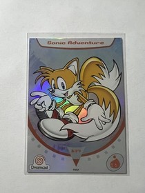 2025 Sega Dreamcast Trading Card Foil Limited Run Games Sonic Tails  #137 