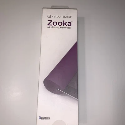 Altavoz inalámbrico Bluetooth Carbon Audio Zooka ZUS-2PK púrpura  Foto 1 de 4