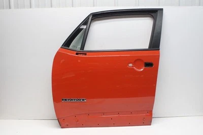 Jeep Renegade 2015-2020 puerta delantera izquierda lado del conductor carcasa Omaha naranja OEM Foto 1 de 4