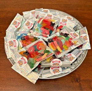 Süßigkeiten Set süß & sauer Gummibonbonsalat 3 Leckerlibeutel Spaß Geschenk oder Partygeschenk! - Bild 1 von 6