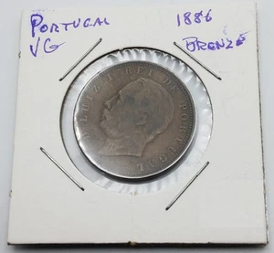 Portugal Coin X Reis 1886 Km# 526 - Picture 1 of 2
