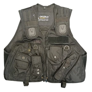 Op.zulu Tactical Duty Vest Klickfast Ex Police Security Equipment Black Pouches - Picture 1 of 5