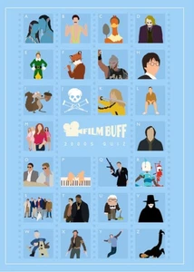 2000s Film Movie Buff Quiz Blank Birthday Fathers Mothers Day Christmas Card - Picture 1 of 1