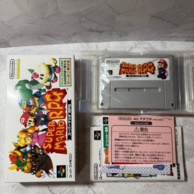 Mario RPG Famicom box manual Japan Region