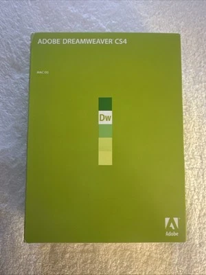 Adobe Dreamweaver CS4 - Mac OS - Image 1 of 4