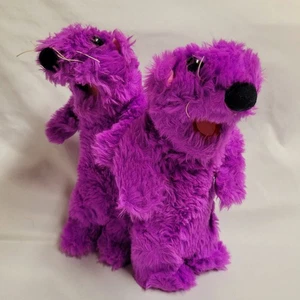Vintage Bear in the Big Blue House Pip and Pop Jim Henson 11" Plush 1999 Mattel - Picture 1 of 7