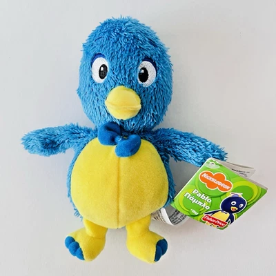Backyardigans Pablo Penguin 7" Plush Stuffed Animal Toy 2008 Fisher Price BNWT - Imagem 1 de 4