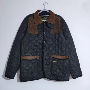 Barbour Limited Edition To Ki To Large Black Variagated Sporting Quilted Jacket - Picture 1 of 15