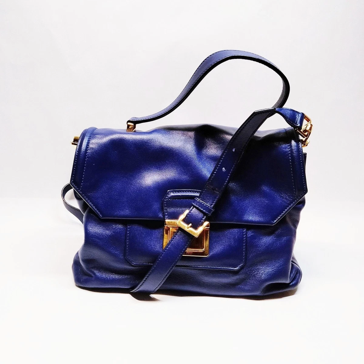 Miu Miu Leather Exterior Blue Bags & Handbags for Women for sale