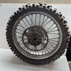 94 - 97 1997 KAWASAKI KX125 KX 125 REAR WHEEL ASSEMBLY OEM HUB RIM SPOKES - Picture 1 of 7