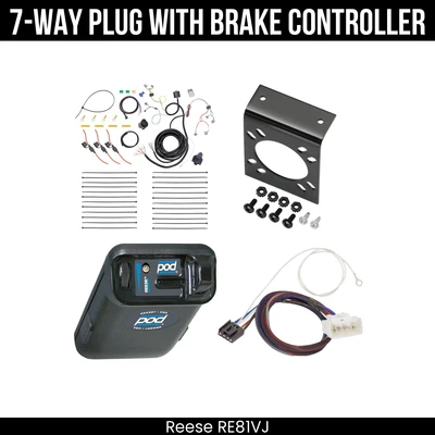 Reese RV 7-Way Trailer Wiring Harness + Brake Control For 16-23 Toyota Tacoma - Image 1 of 3