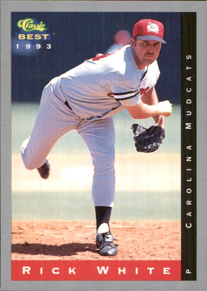 Rick White 1993 Classic Best #35 RC Carolina Mudcats FREE SHIPPING AutographDen - Image 1 of 2