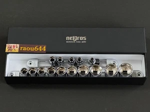 KTC Nepros NTB315BA Socket Set Drive: 9.5mm 15 pieces made in Japan - Picture 1 of 24