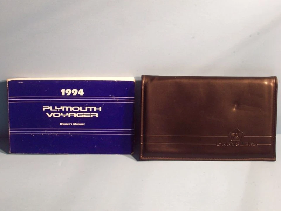 Plymouth Voyager 94 1994 manual del propietario Foto 1 de 1