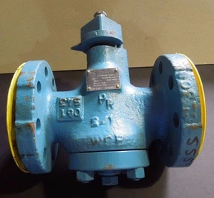 PLUG VALVE Brdr CHRISTENSEN 2" 300 RF WCB  940 CWP FIRE SAFE      <311WH - Picture 1 of 5