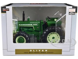 OLIVER 1855 FWA TRACTOR GREEN 1/16 DIECAST MODEL BY SPECCAST SCT935 - Picture 1 of 2
