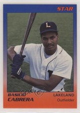1989 Star Lakeland Tigers Basilio Cabrera #4