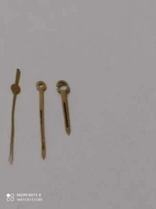 OMEGA 550/552/560/562/561/750/752 SET LANCETTE ORO USATO - Foto 1 di 4