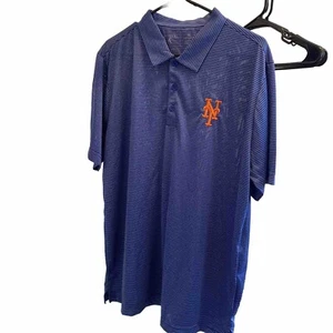 MLB NY Mets Men’s Golf Shirt XL - Picture 1 of 5