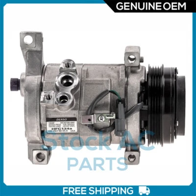 空调压缩机原始设备制造商 Denso 10S20F 适用于凯迪拉克 / 雪佛兰 / 吉姆西 / 悍马 / ... QR — 第 1/4 张图片